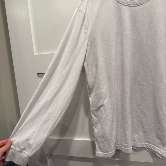Sonoma White Long Sleeve Tee - Picture 4 of 6